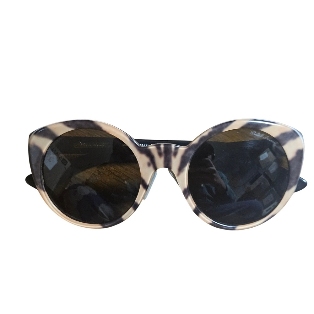 Ralph Lauren RL 8104-W‎ 5437/52 Round Cat Eye Sunglasses Tiger Stripe Italy